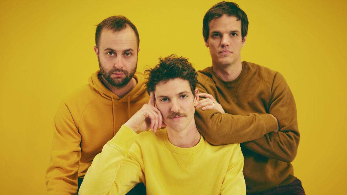 Shane Cody, Matt Myers and Zak Appleby are Houndmouth. The group will perform at the Manchester Music Hall.