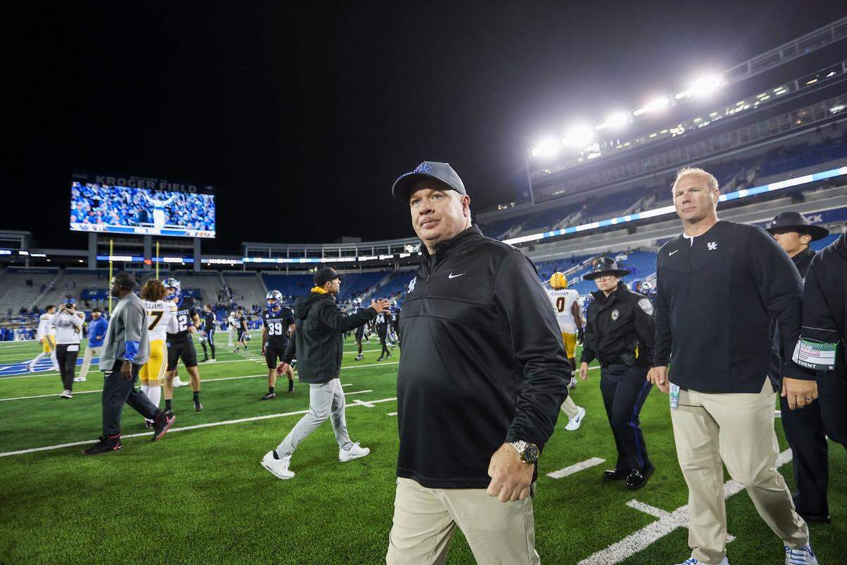“This is not fun, it is a tough loss, especially when you have a team at home and we don’t play our best,” Kentucky coach Mark Stoops said after Saturday's loss to Missouri.