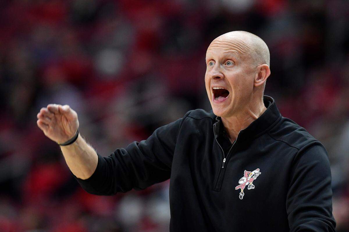 Coach Chris Mack’s Louisville squad heads toward February as a bubble team at best for the NCAA Tournament.