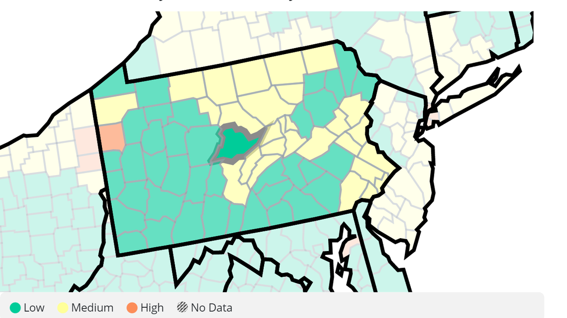 COVID-19 cases continue decline in PA ahead of Thanksgiving. Should you wear a mask?