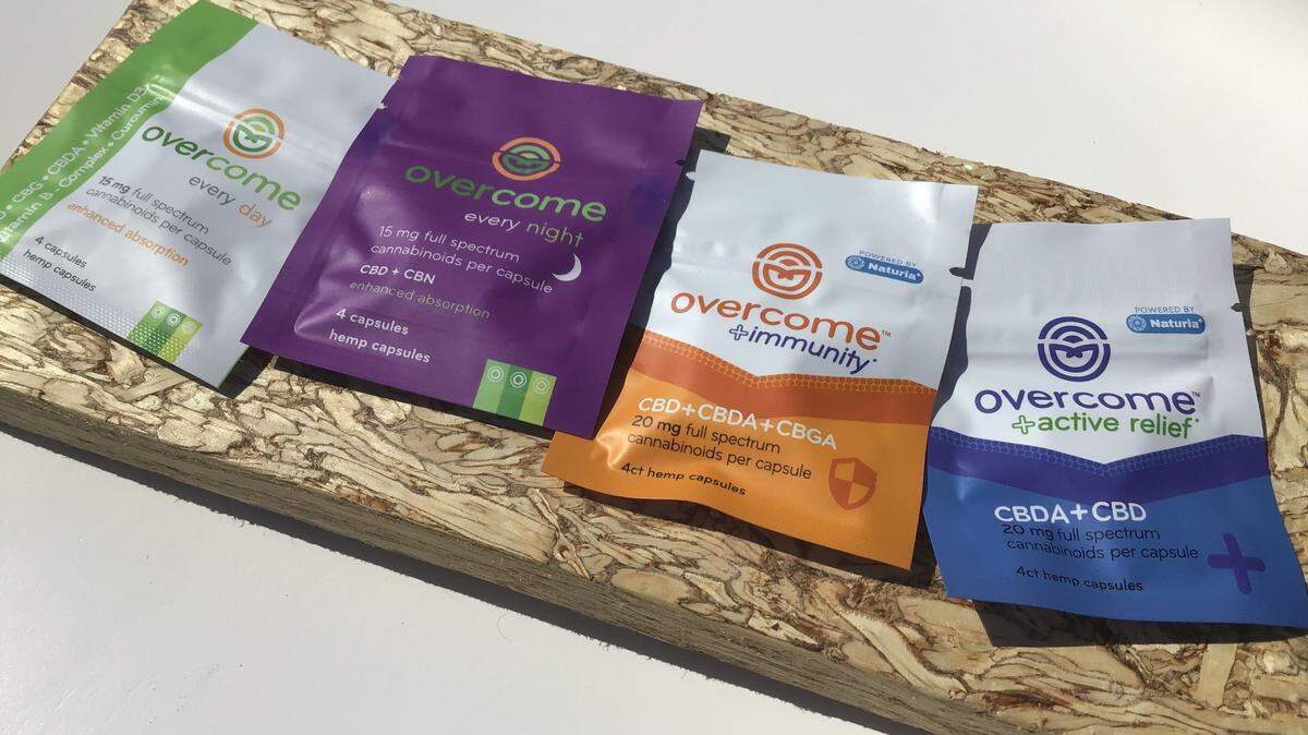 CannaBuzz Bar partner Annie Rouse legally sells a variety of products in Kentucky already including a line of wellness products called Overcome that sometimes include THC, CBD and other natural hemp-derived compounds.