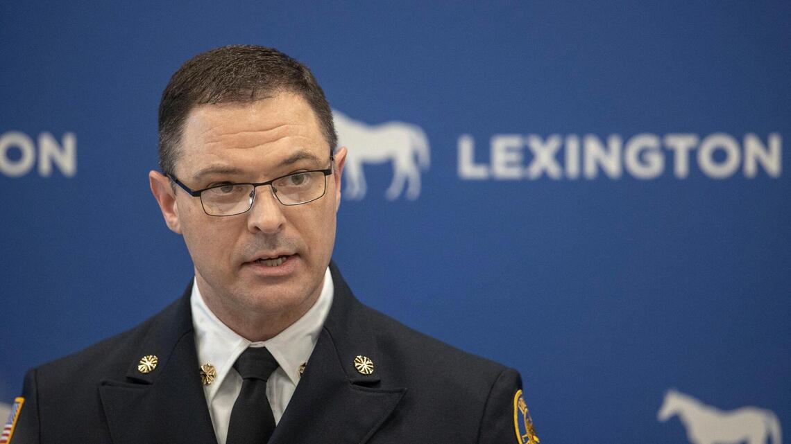 Lexington Fire Chief Jason Wells announces retirement after 30-year career