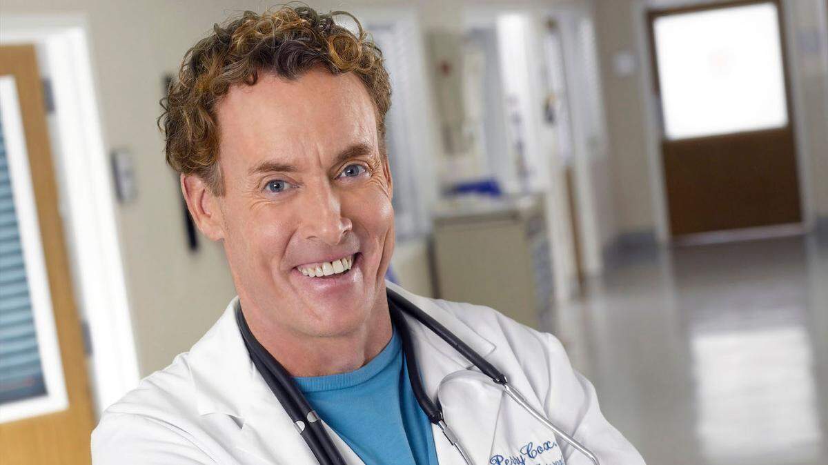 John C. McGinley, as Dr. Perry Cox from the NBC sitcom “Scrubs.”