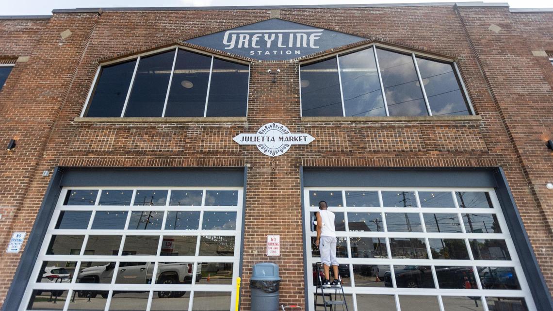 Greyline Station on the corner of North Limestone and Loudon is welcoming a new restaurant and a new wine bar.