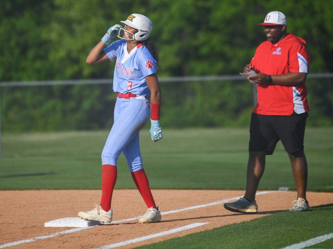 Haylen Ayers is a high school superstar in both basketball and softball but has not yet decided if she wants to try both at the college level.