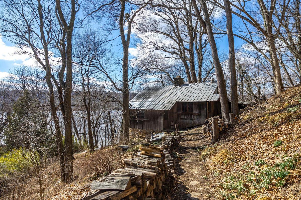 The residence at Payne Hollow is photographed in Trimble County, Ky., on Thursday, March 6, 2025. Harlan and Anna Hubbard lived off their land in a very remote and sustainable way for about 40 years at Payne Hollow.