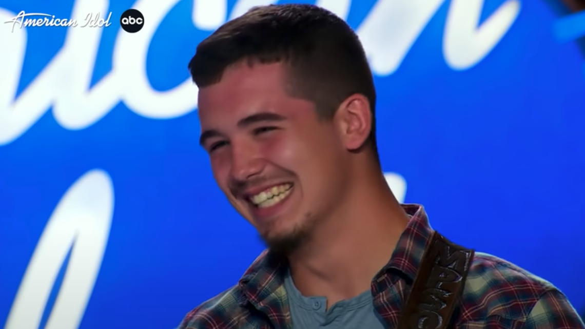 Noah Thompson, from Louisa, Kentucky, made it through the auditions to advance on “American Idol.”