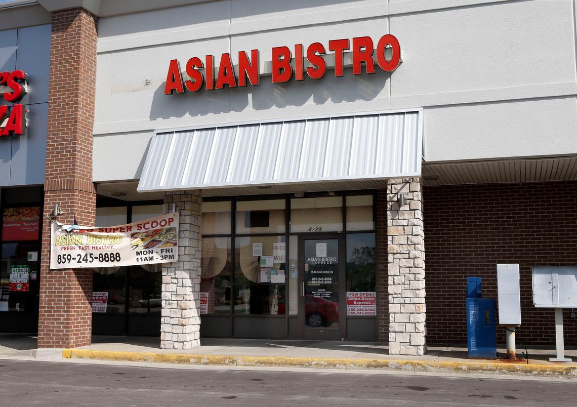 Asian Bistro, 4224 Saron Drive, on probation since April 1, 2016 for repeated failures. Latest health department score was 97 on Aug. 8, 2018.