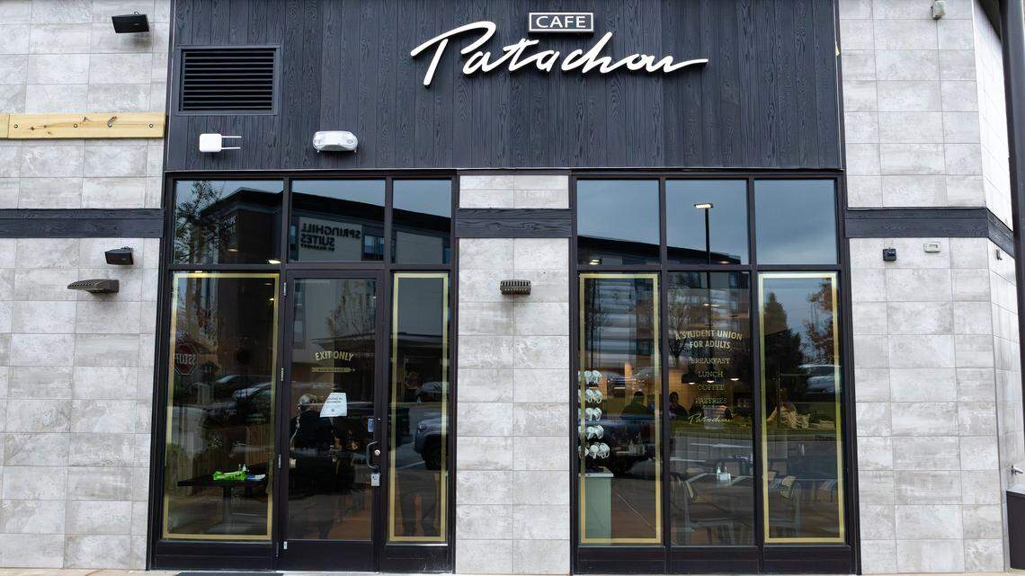 Exterior shot of Cafe Patachou at The Summit, owned by Indiana-based chef Martha Hoover, a six-time James Beard semifinalist, in Lexington, Ky, on Nov. 18, 2025.
