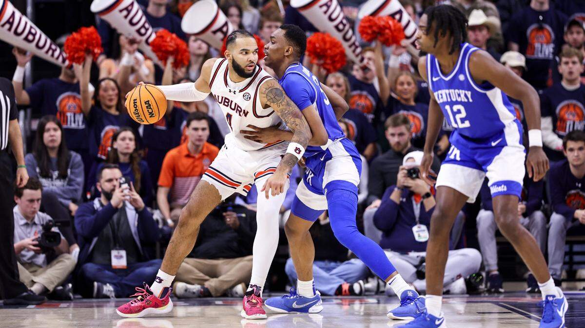 Box score from No. 22 Kentucky basketball’s 70-59 SEC win at No. 13 Auburn