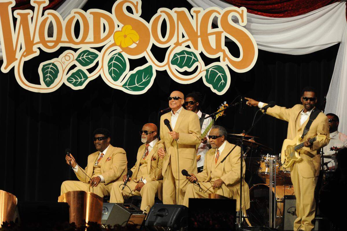 The Blind Boys of Alabama is just one of the many famous artist that have graced the the WoodSongs Old-Time Radio Hour stage over the years. Others include Judy Collins, Andrew Bird, Emmylou Harris, Tommy Emmanuel, The Mavericks, Bruce Hornsby, Jewel, John Oats, Rhonda Vincent, Preservation Hall Jazz Band and literally hundreds of others.
