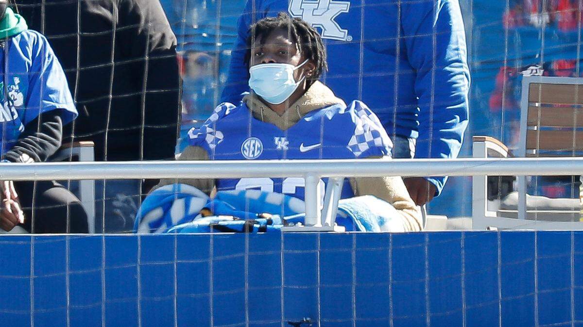 Kentucky star Chris Oats in attendance for Wildcats’ game against Georgia