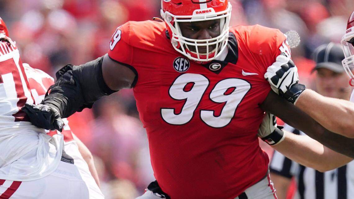 How many five-stars will Georgia football play on defense against Kentucky?