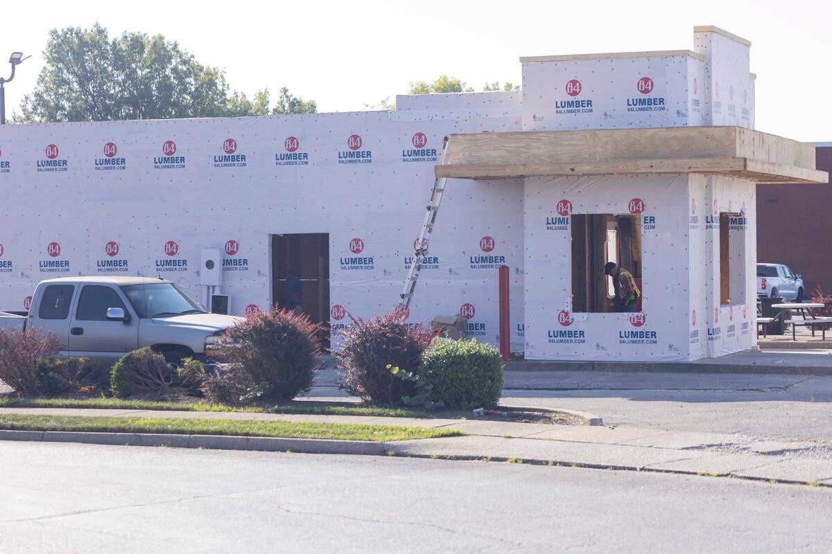 Rally’s located on Richmond Road was gutted by a fired in September 2023.