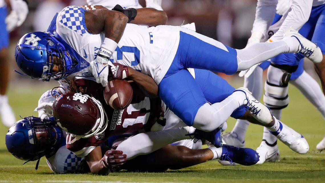 Final statistics from Kentucky football’s 31-17 loss at Mississippi State