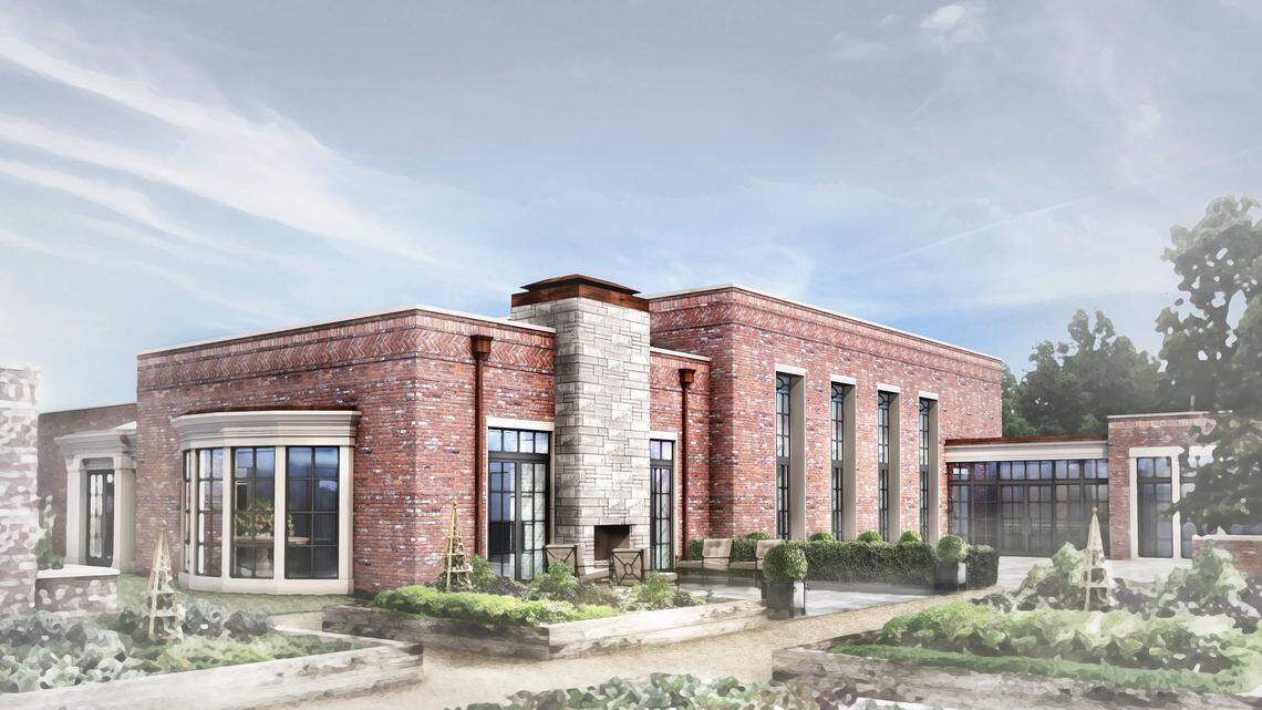 This rendering shows what The Apiary will look like when finished this fall. The event space is rising on the site of a theatrical special-effects company's building that burned down in July 2008.   