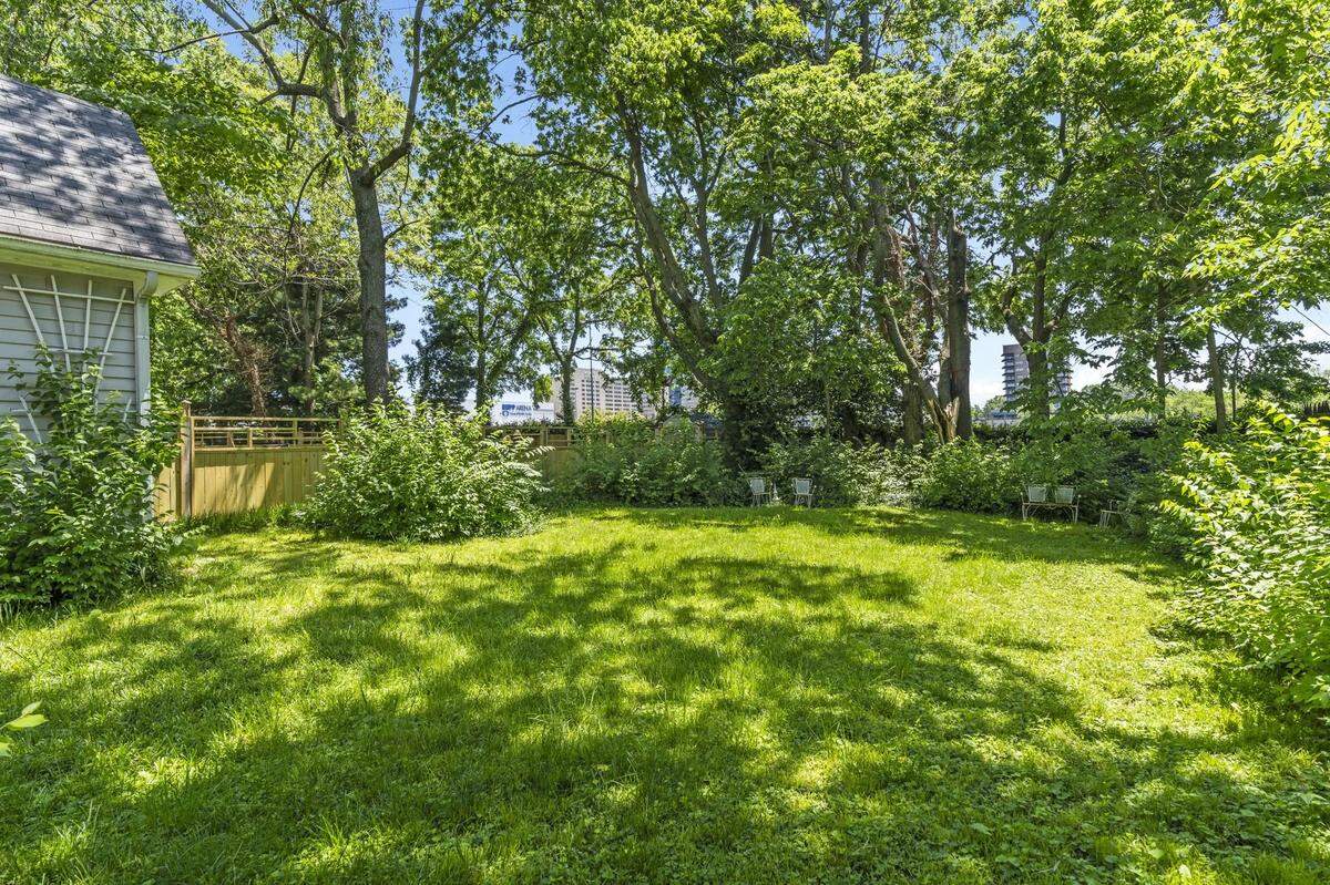 The backyard at 348 Merino Street. Photos used with permission from seller’s agent Bradford Queen.