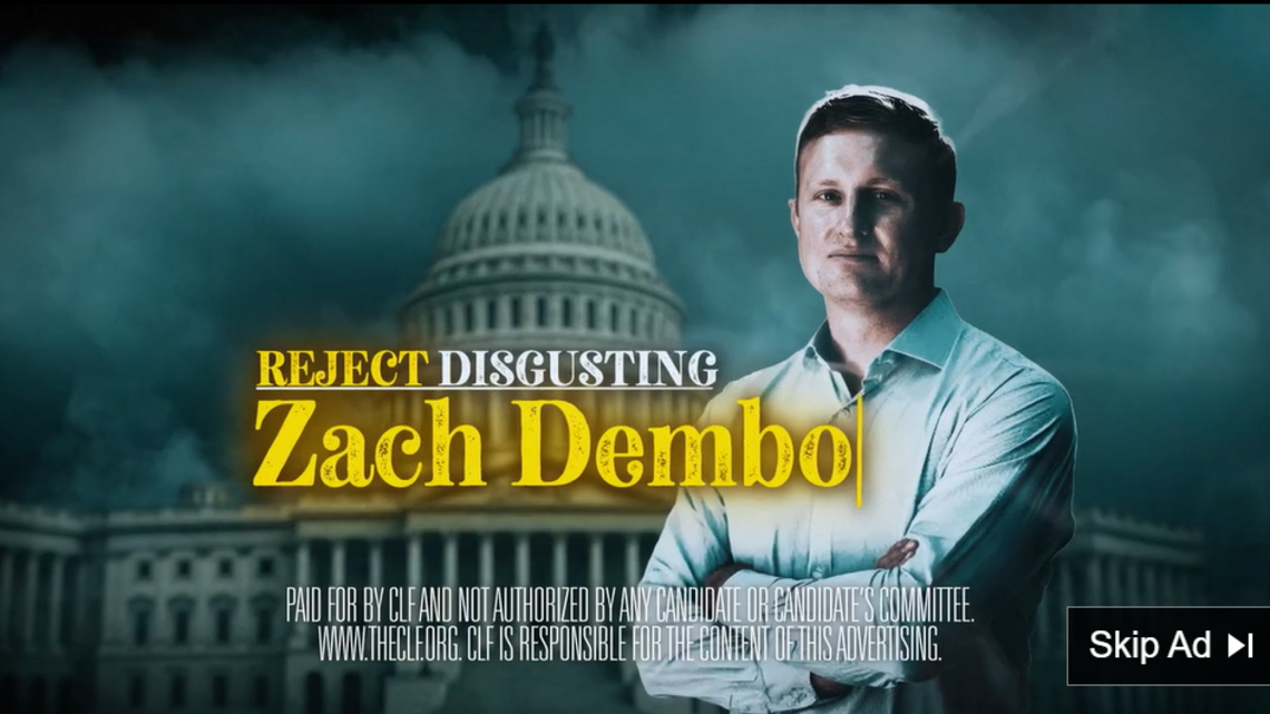 Fact check: GOP attack ad links Zach Dembo to Jeffrey Epstein. Is it accurate?