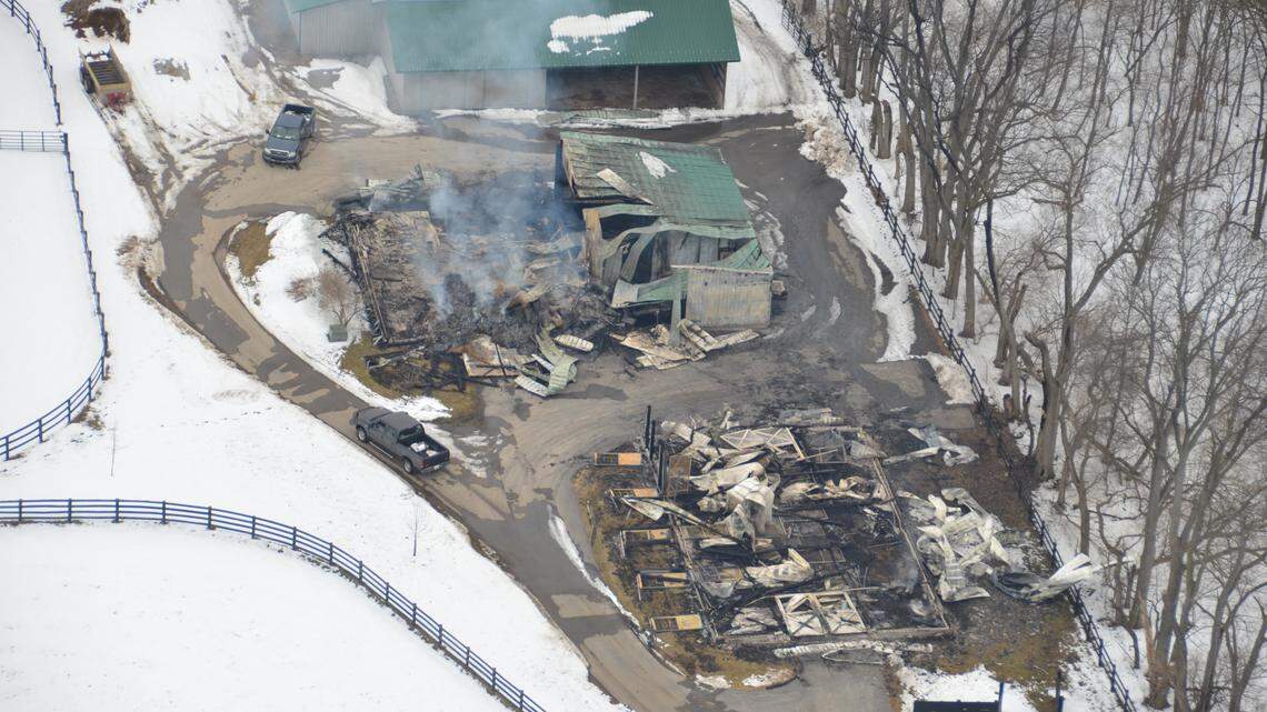 Horse Barn Fire