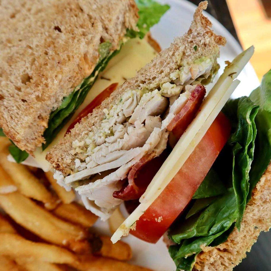 Zim’s Santa Anita Club Sandwich.