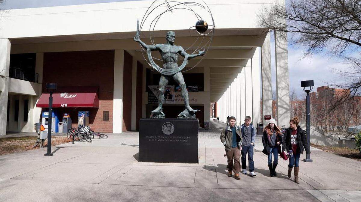 Eastern Kentucky University in Richmond is one of six regional universities that will face a tough time in coming years because of state budget cuts and pension obligations and a shrinking pool of in-state high school graduates, according to a new report.