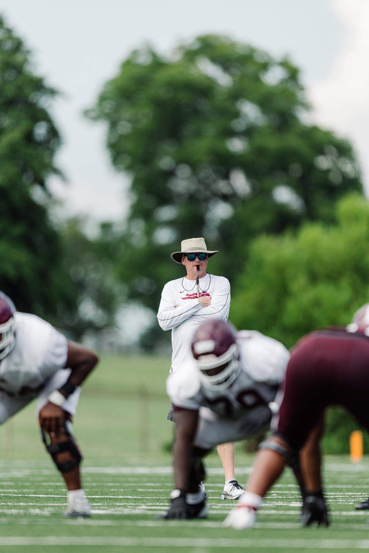 Eastern Kentucky University football coach Walt Wells is about to begin his sixth season leading the Colonels.
