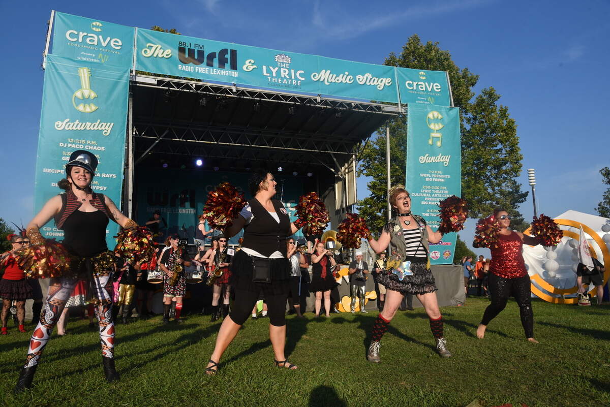 The March Madness Marching Band always puts on a good show, and their performance at Crave on Saturday is expected to be no exception.