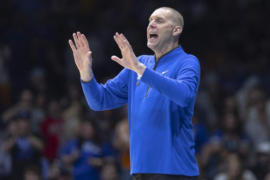 There are only two players who have averaged in double figures as collegians on the 2025-26 Kentucky Wildcats men’s basketball roster constructed by UK coach Mark Pope.