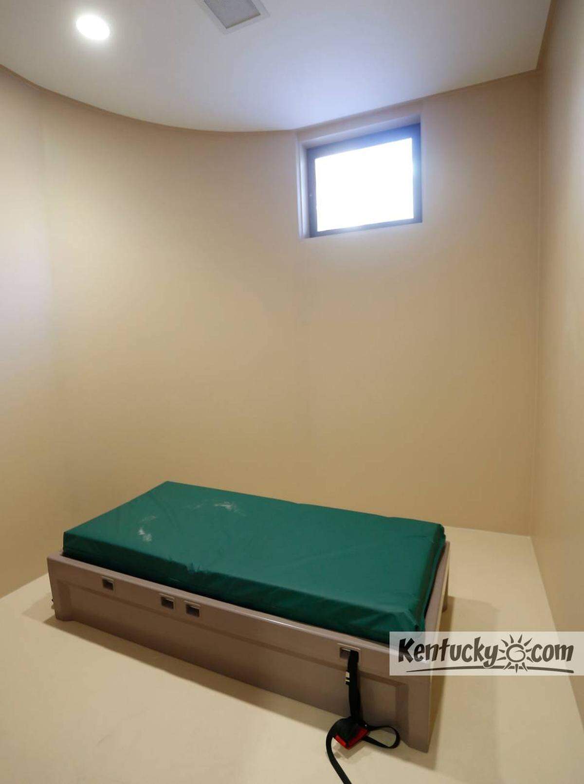 An isolation room at Eastern State Hospital in Lexington.
