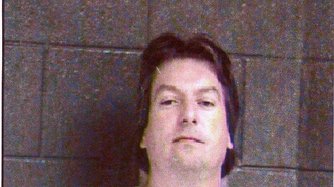 Photo of James Anthony Gray who was arrested for the murder of his parents James and Vivian Gray.  Jail Handout Photo