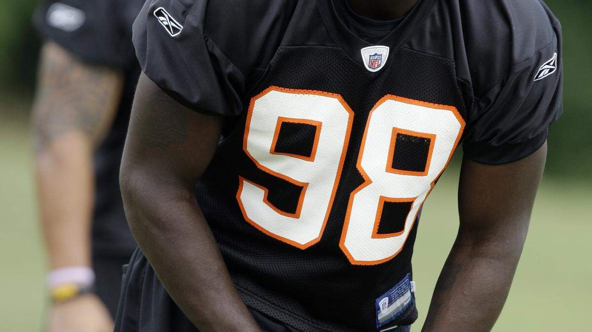 Bengals Camp Odom Football