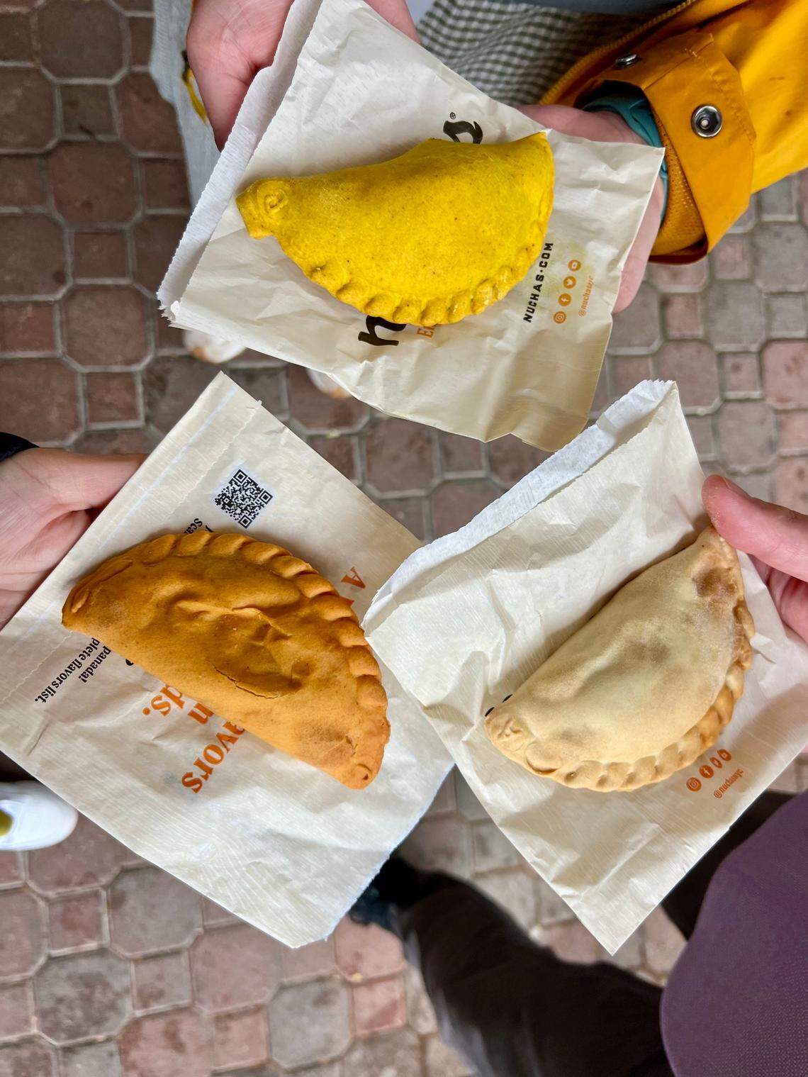 Nuchas Handheld Foods, featured on Shark Tank in 2019, brought three varieties of empanadas to the 151st Kentucky Derby.