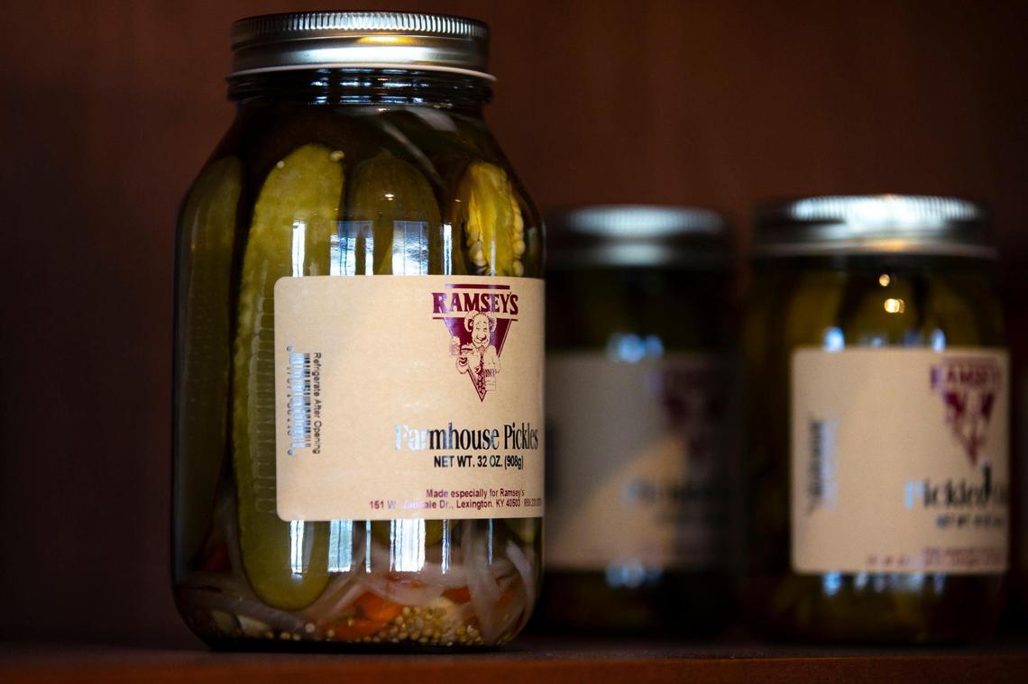 Grab-and-go items are available as well as preserves and farm goods at Ramsey’s new location on Lucille Drive in Lexington, Ky.