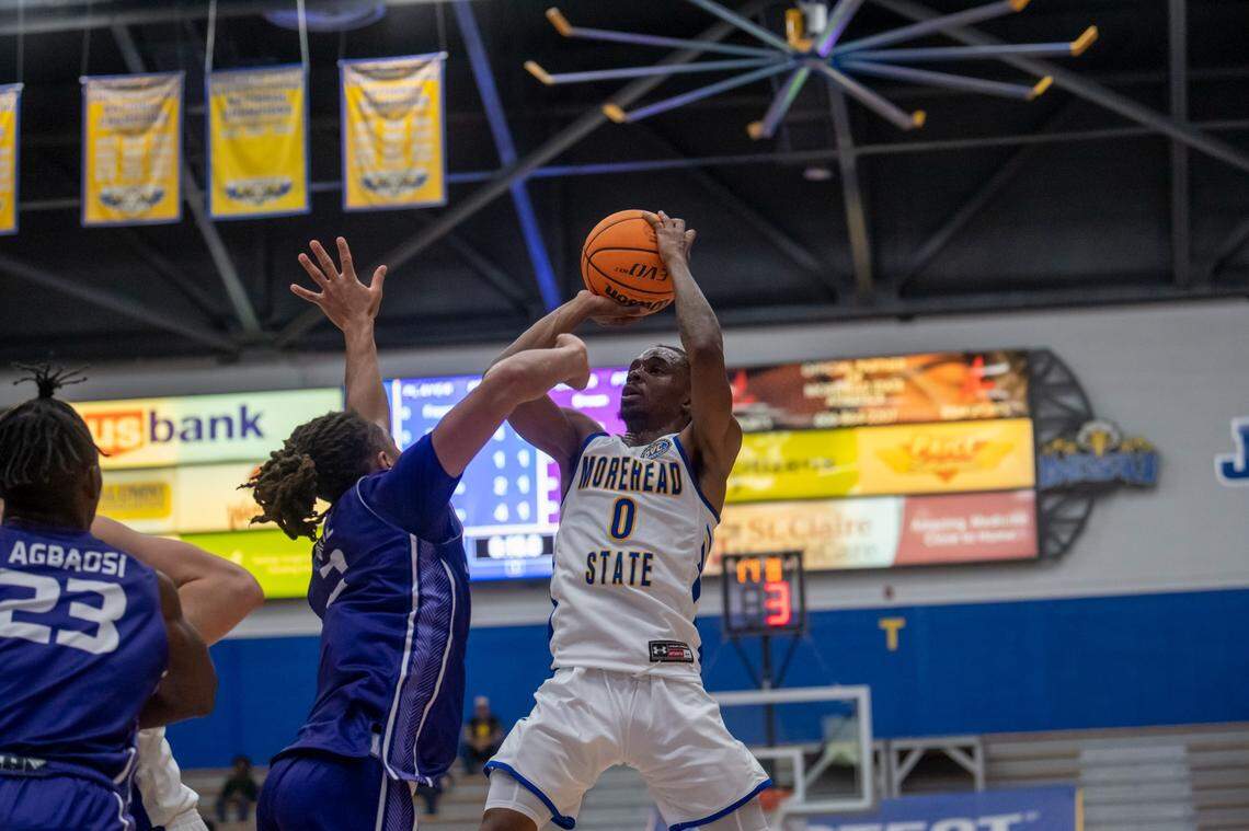 Senior guard Mark Freeman is leading Morehead State in scoring this season.