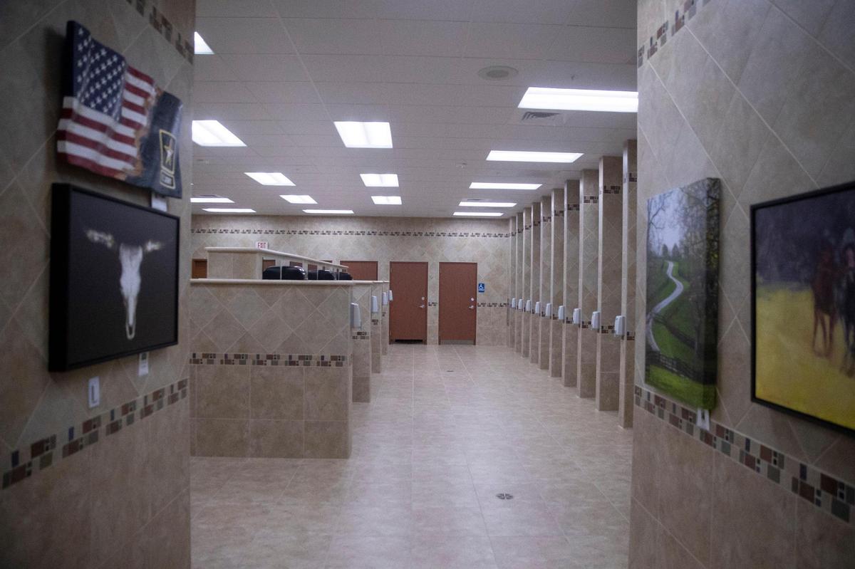 Clean bathrooms are a hallmark of Buc-ee’s travel centers.