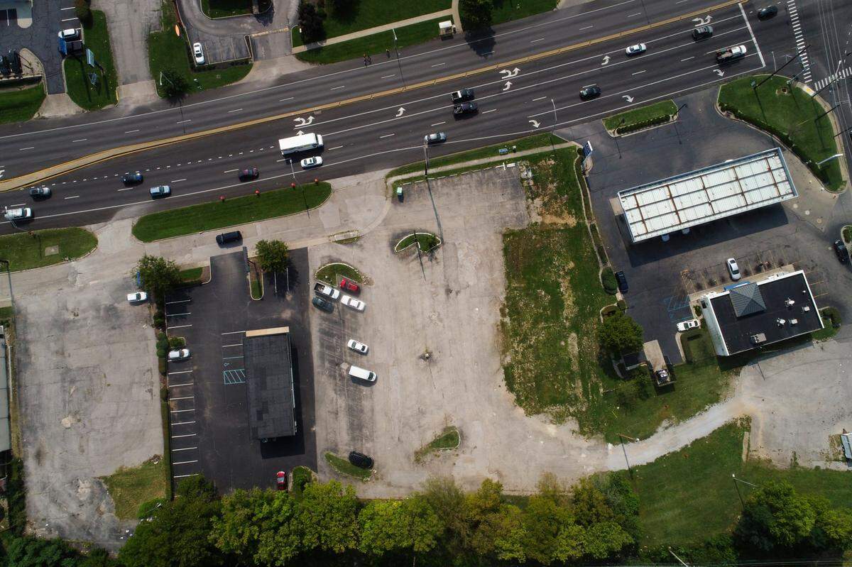 An empty lot which could be the site of a new Chick-fil-A restaurant located at 295 West New Circle Road near Russell Cave Road on Lexington’s north side.