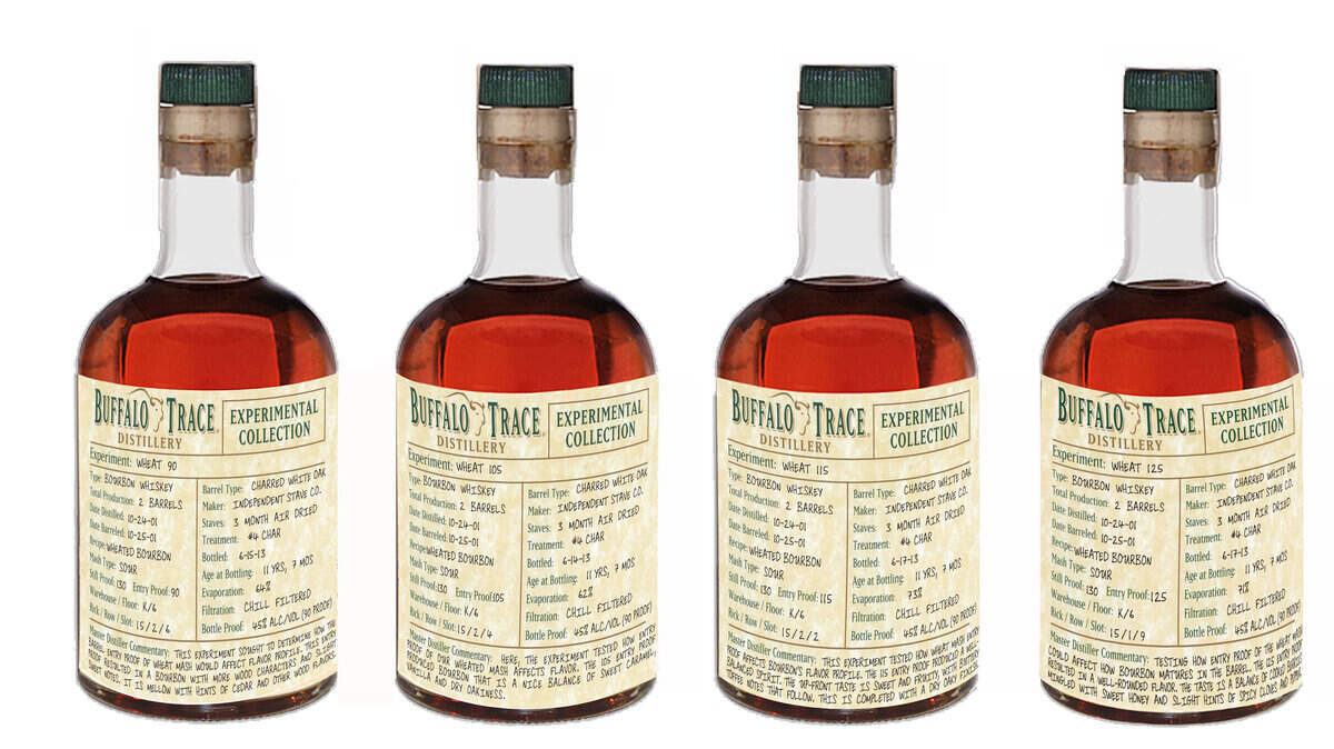 Buffalo Trace Distillery's Wheat Mash Enrty Proof Family 2.