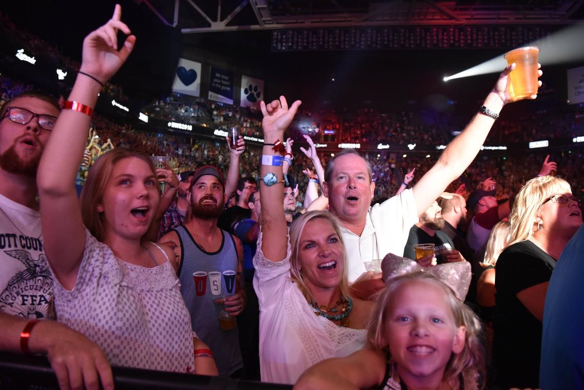 Toby Keith headlined the final day of Red, White & Boom 2018, Sept. 2 at Rupp Arena in Lexington, KY.