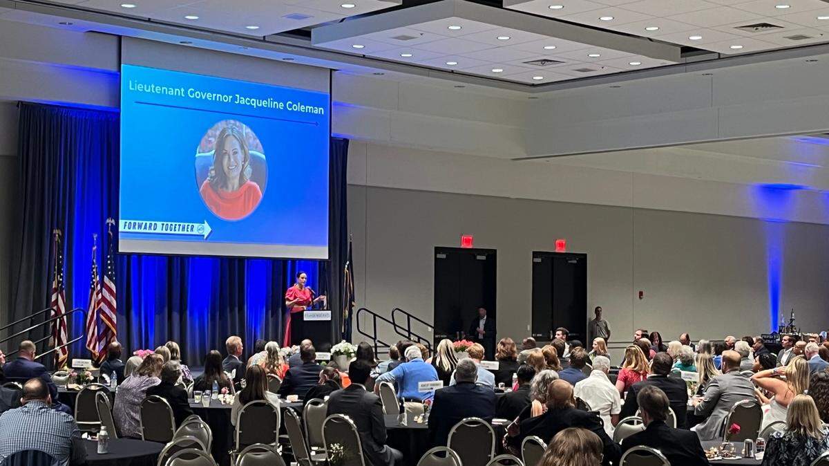 “We’d like to make sure we hold accountable the folks who don’t support public education and send more people to Frankfort who do,” Lieutenant Governor Jacqueline Coleman said of this year’s legislative races.