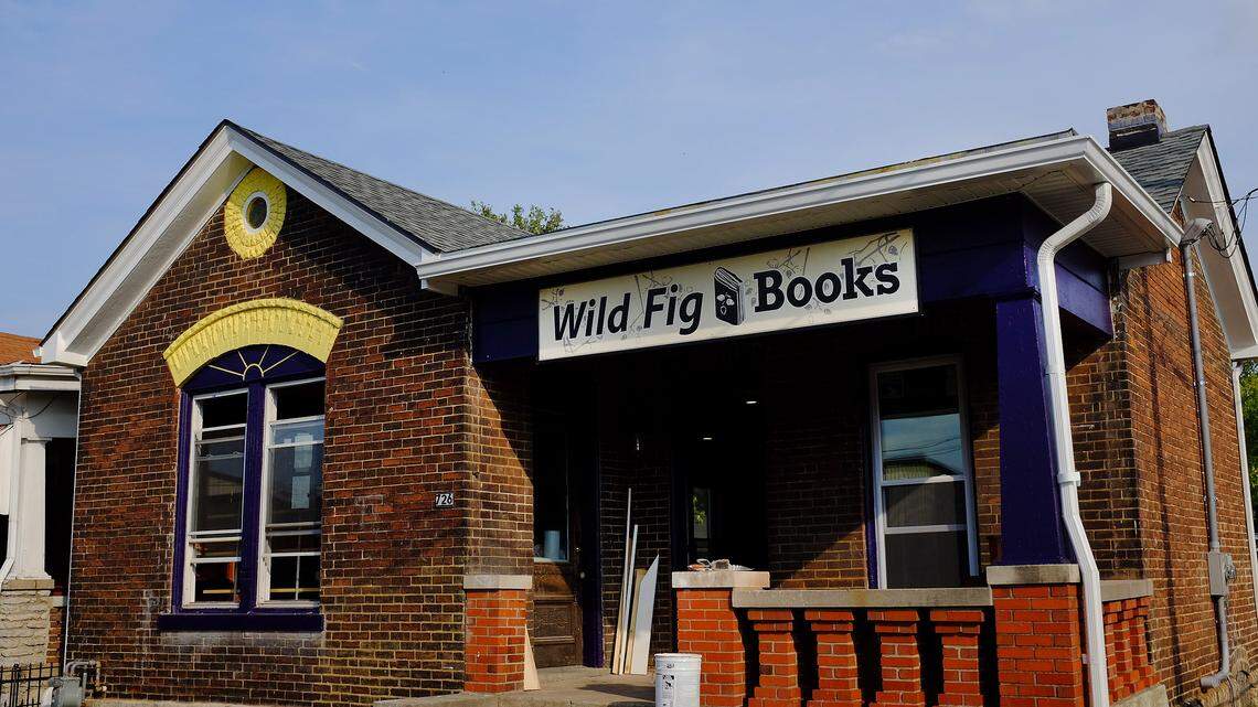Writers Crystal Wilkinson and Ronald Davis are reopening their Wild Fig Books in a renovated turn-of-the-century house on North Limestone after closing an earlier store in Meadowthorpe.