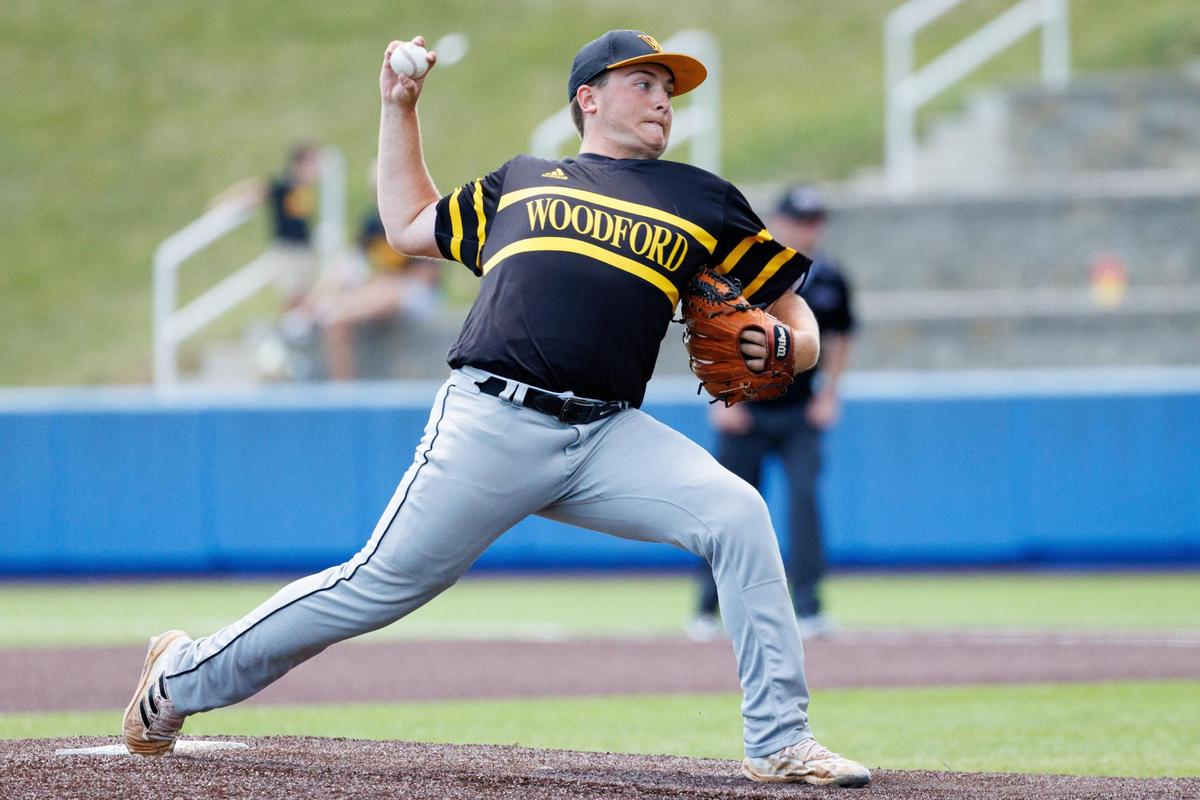Woodford County’s Cole Dycus came on in relief on Saturday and held Boyd County without a hit over the final 2 1/3 innings.