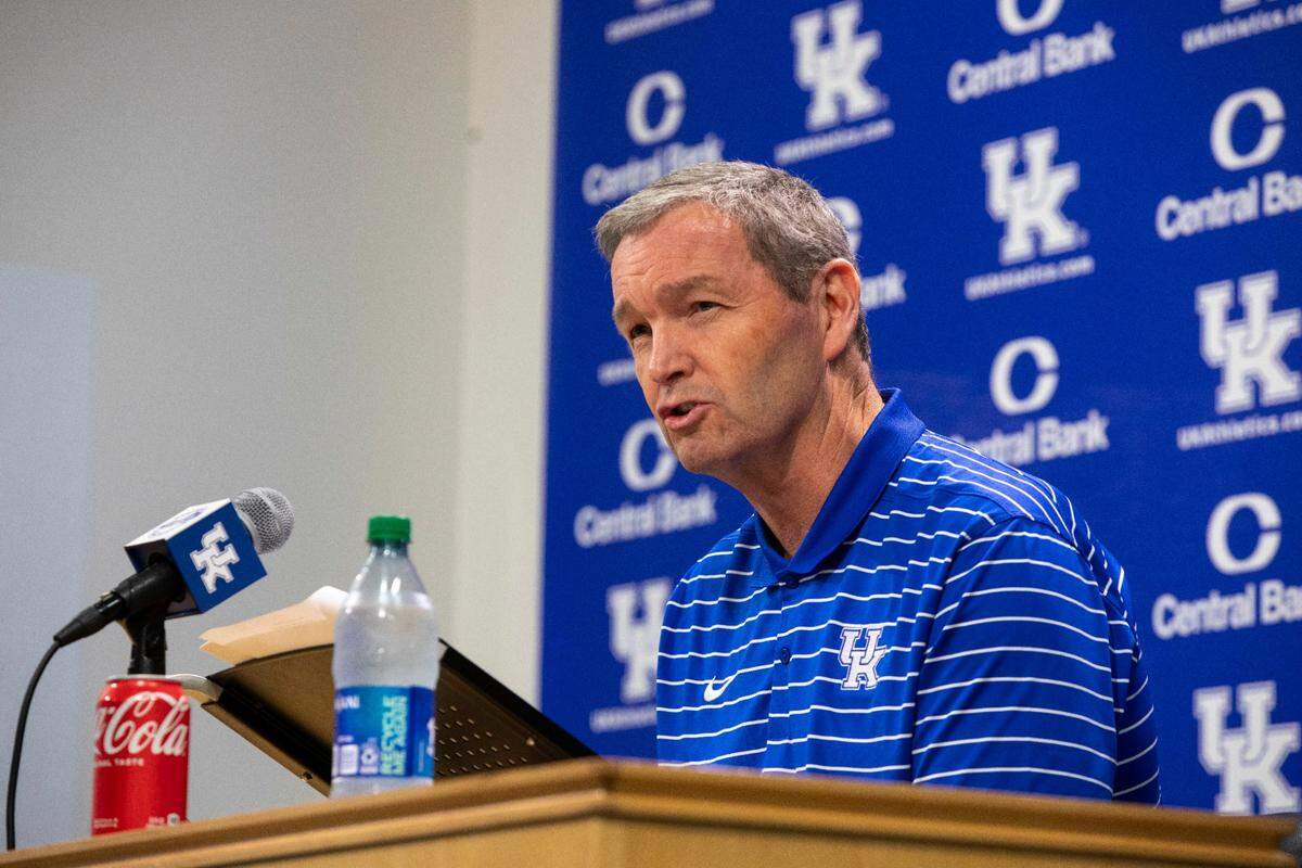 Mitch Barnhart hired John Calipari in 2009 to be the head coach of the Kentucky men’s basketball team.