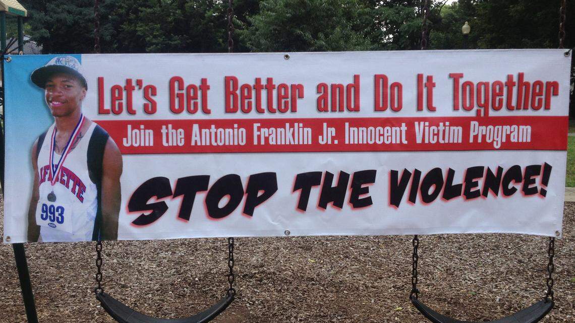 Anita Franklin, the mother of Antonio Franklin, and Lexington police Sgt. Rahsaan Berry created the "We Care" initiative to help combat violence in Lexington.