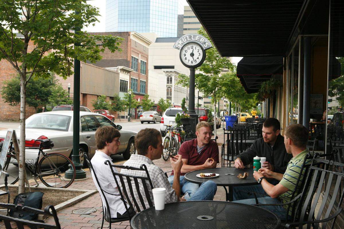 Dining outside on Main Street will no longer be an option at Sunrise Bakery.