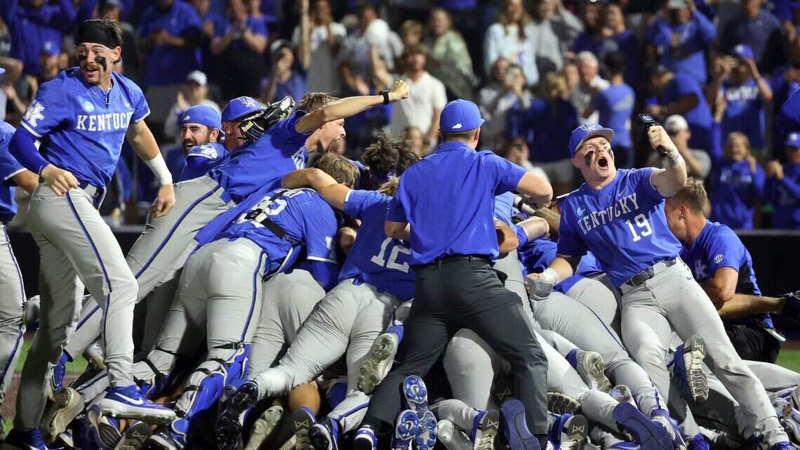 Next up: OMAHA! Kentucky baseball’s wild run continues in the College World Series
