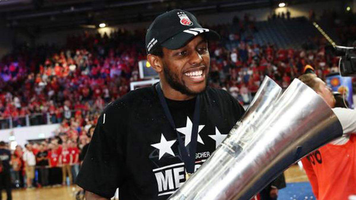 Brose Baskets' Darius Miller averaged 12.4 points and 3.4 assists per game in the Beko BBL championship series. (Brose Baskets photo)