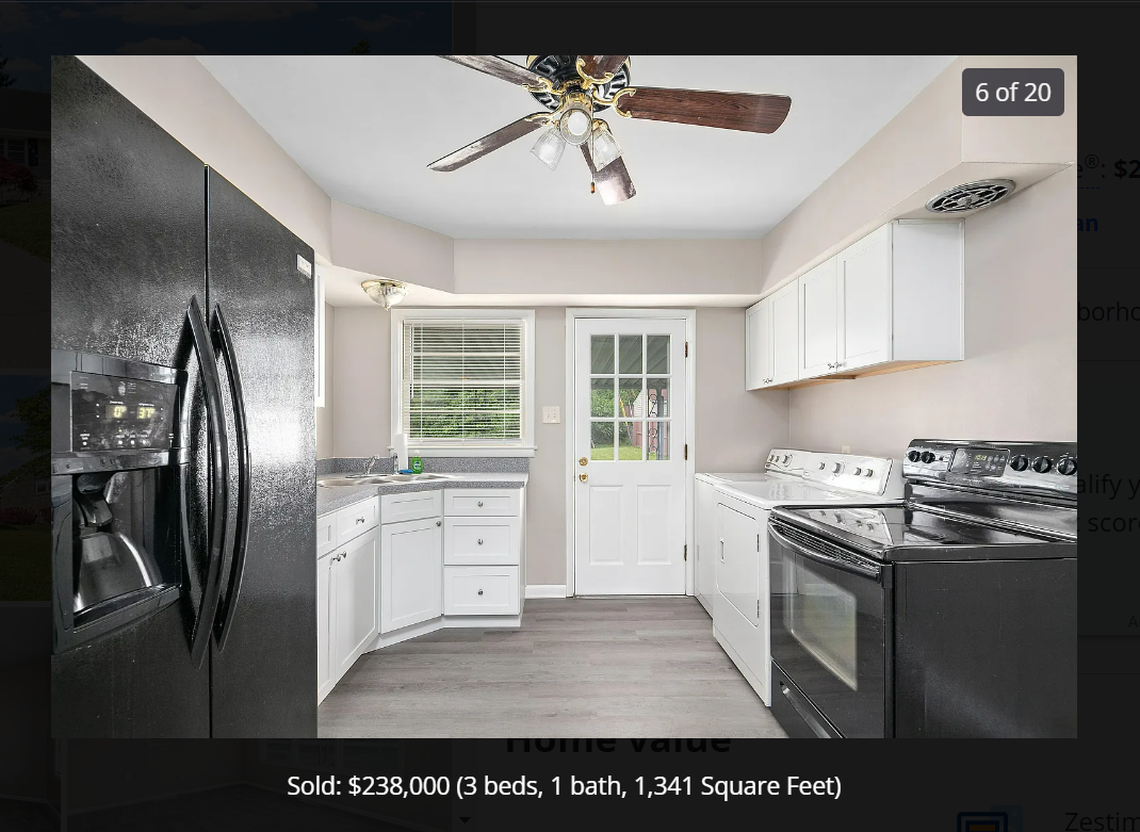 A screenshot of 268 Zandale Drive. 