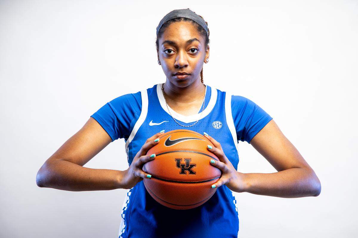 Kentucky’s Tionna Herron underwent successful open heart surgery last August and was redshirted during her freshman season with the Wildcats.