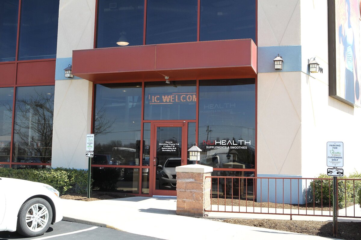 NuHealth Supplements at 3001 Blake James Drive has been placed on probation by the health department.