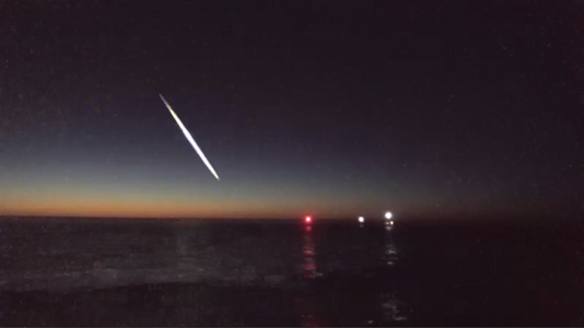 You may be able to see a few meteors from a famed comet this week over Kansas